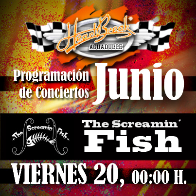 Concierto de The Screamin' Fish